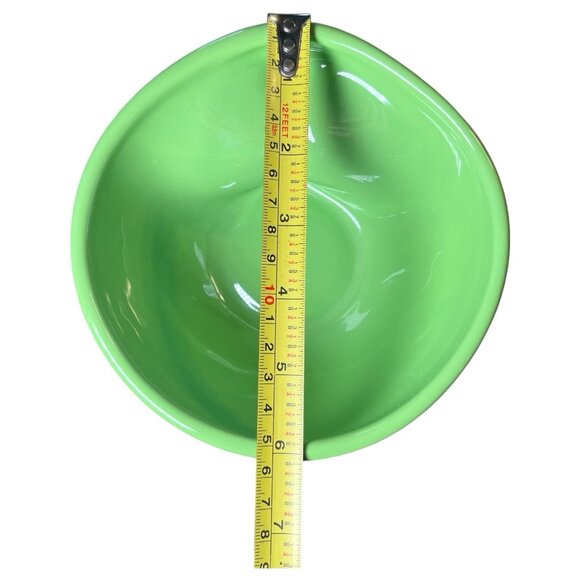 Vintage Buddah Bowl Elan McPherson 6" Flavour Design Coffee Soup Apple Green MCM - Picture 16 of 16